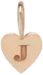 14k Initial Heart Charm