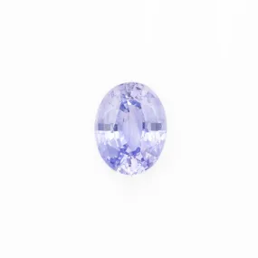 2.22ct Oval Cut Lavender Blue Ceylon Sapphire