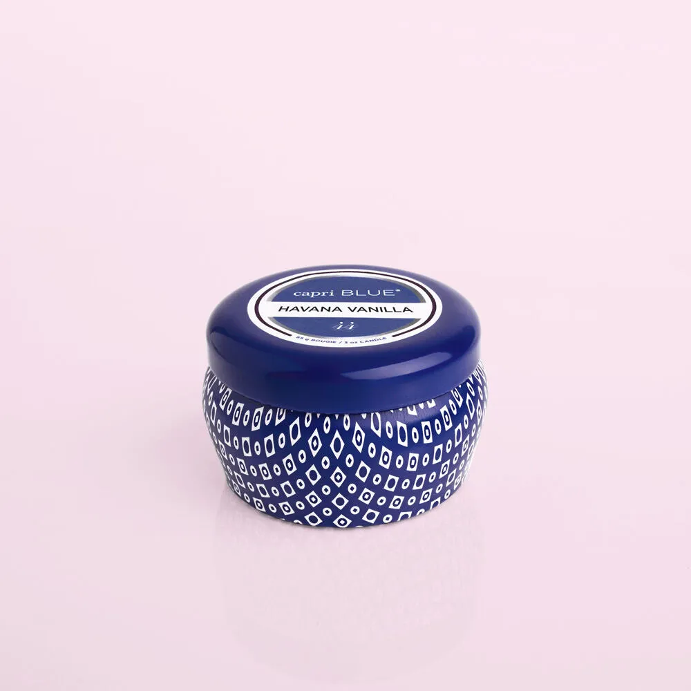 3oz Mini Tin Candle, Havana Vanilla | Capri Blue