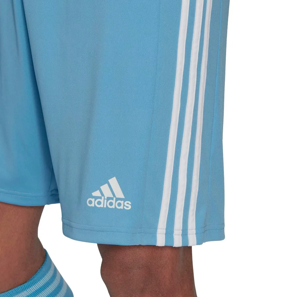 Adidas Adult Squadra 21 Shorts (Light Blue/White)