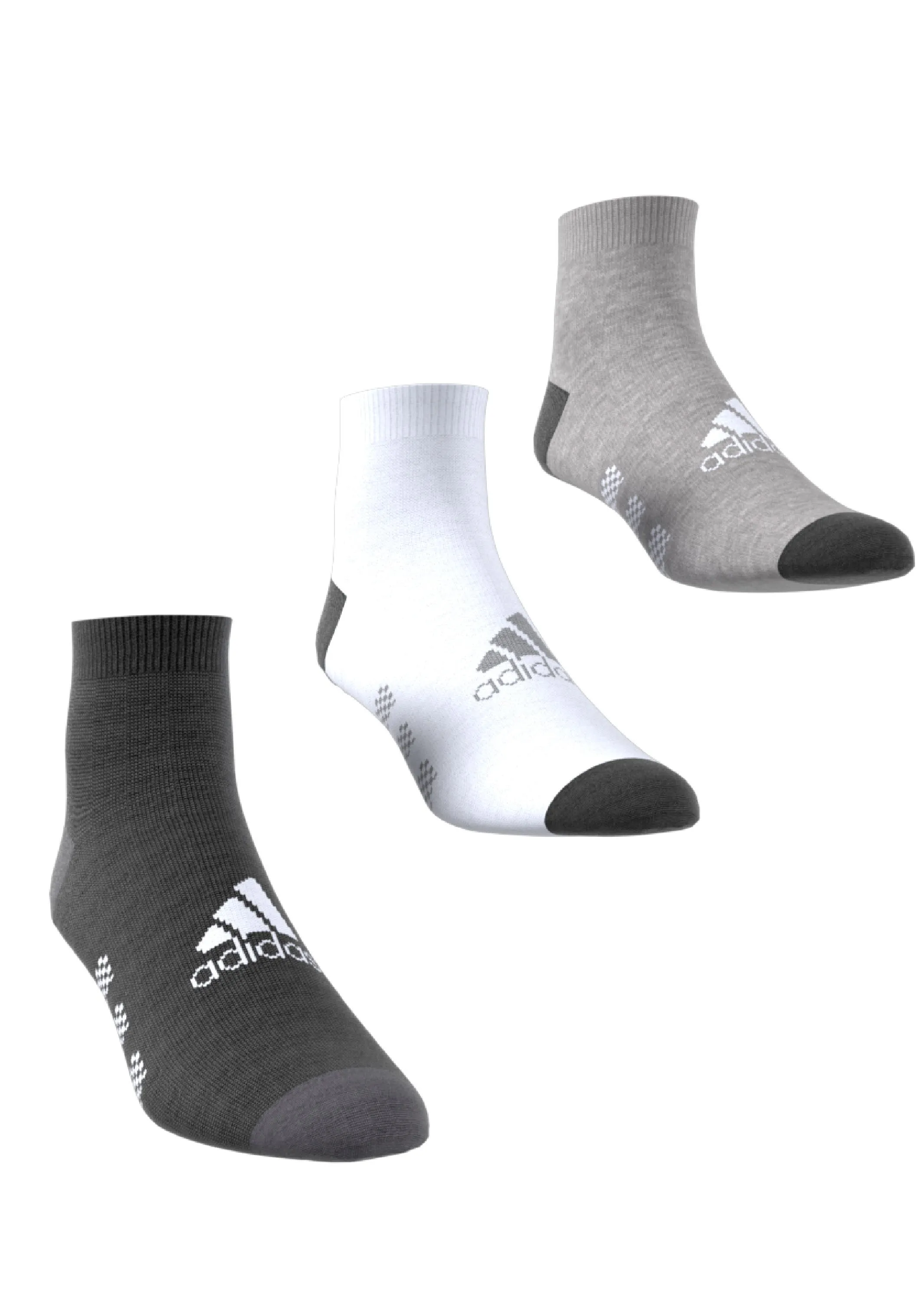 Adidas Kids Ankle Socks 3 Pack <br> IB0338