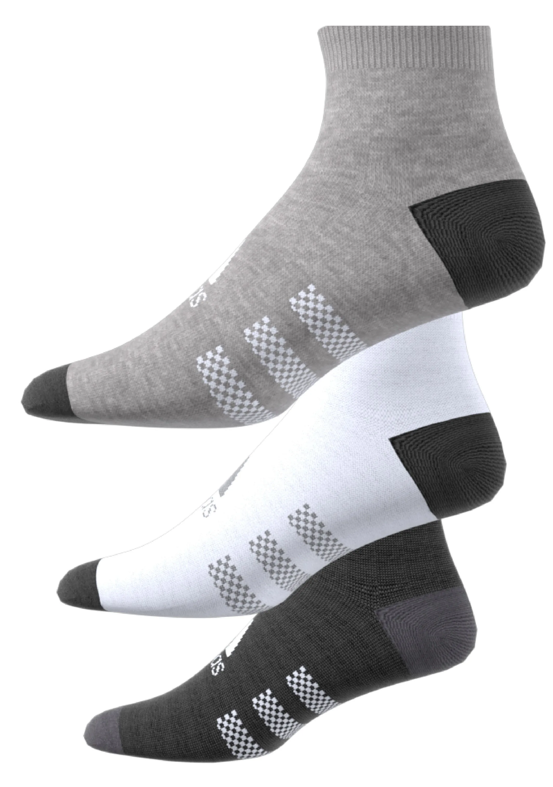 Adidas Kids Ankle Socks 3 Pack <br> IB0338