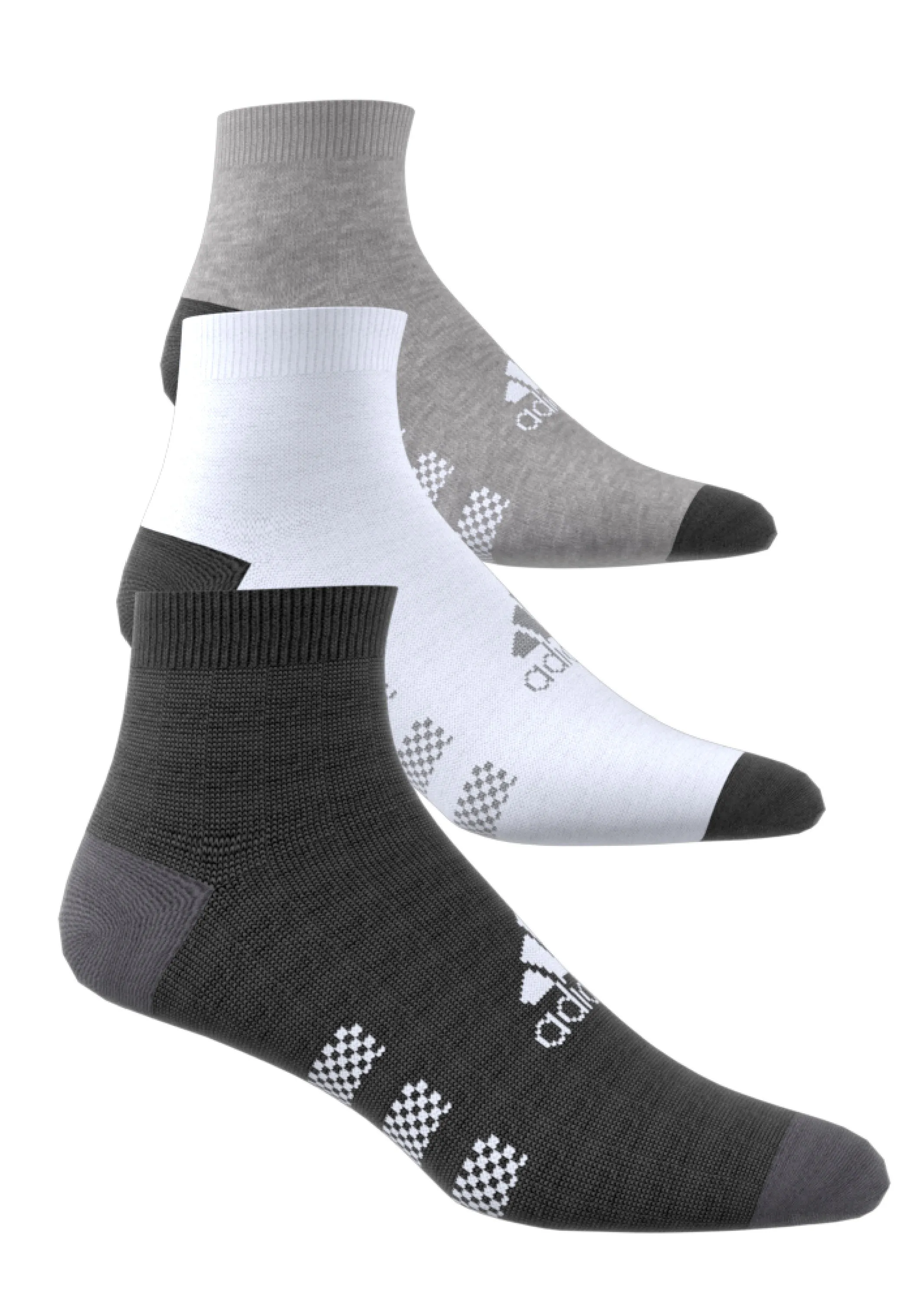 Adidas Kids Ankle Socks 3 Pack <br> IB0338