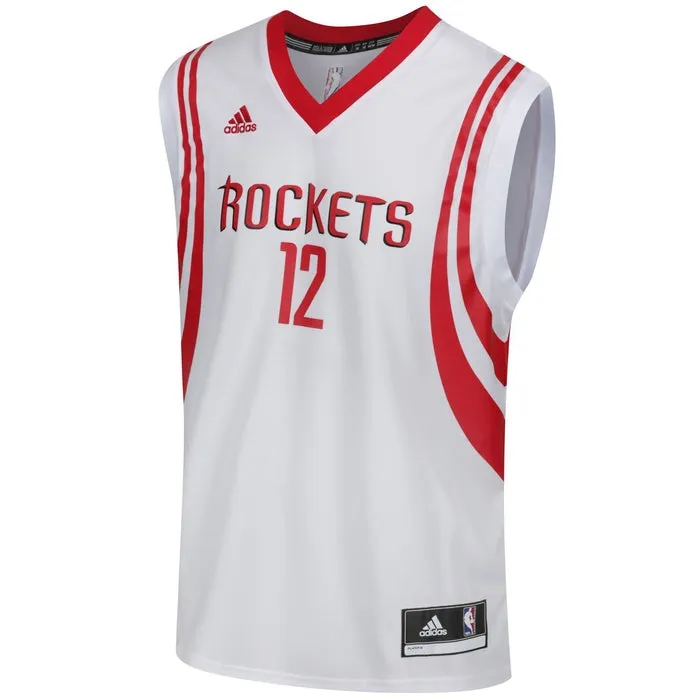 adidas Men's Houston Rockets Howard Basketball Jersey - White XXS