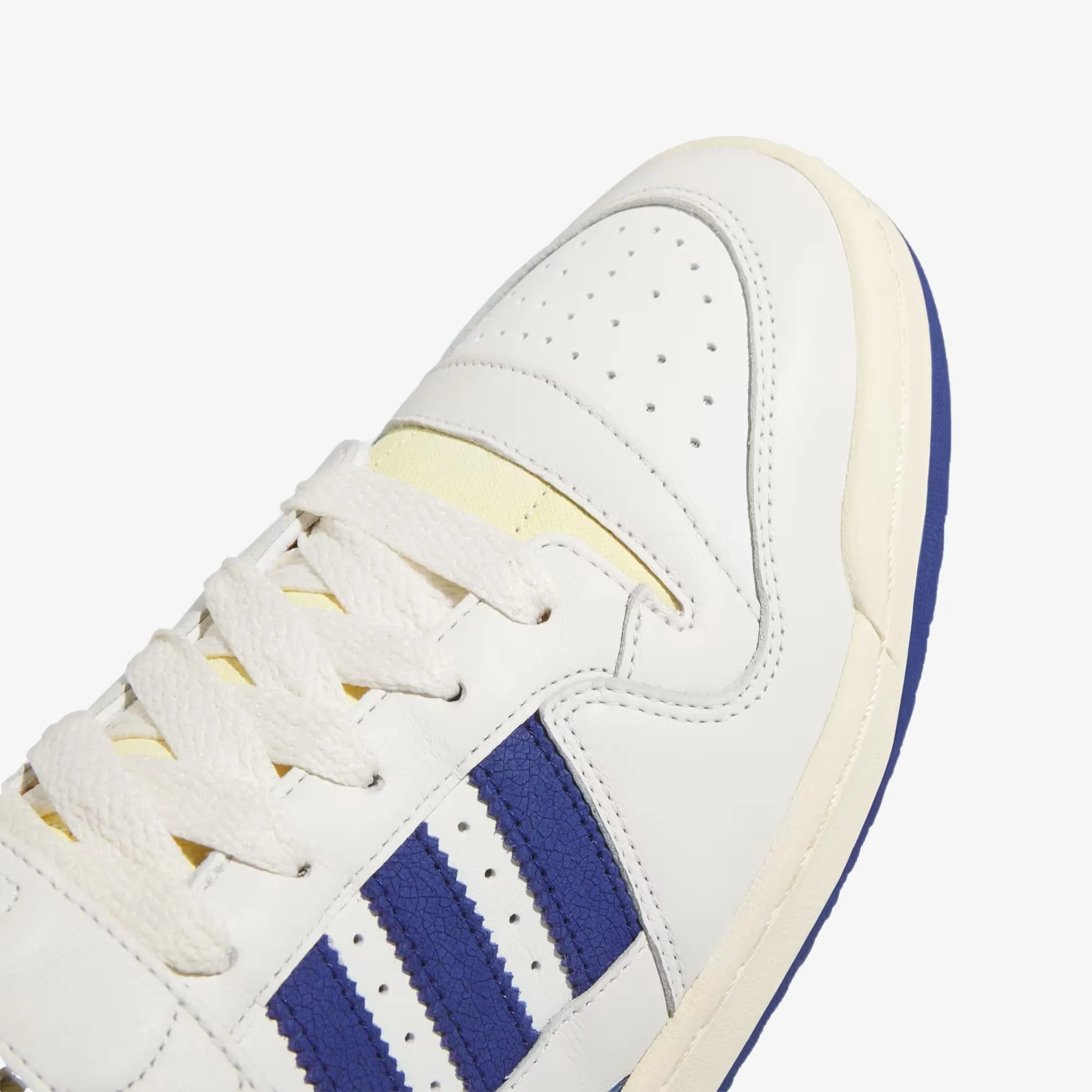 Adidas Originals | FORUM 84 LOW  { CLOUD WHITE/VICTORY BLUE/EASY YELLOW