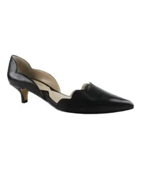 ADRIENNE VITTADINI Women's  •Serene•  D'orsay Pump Black Nappa Leather