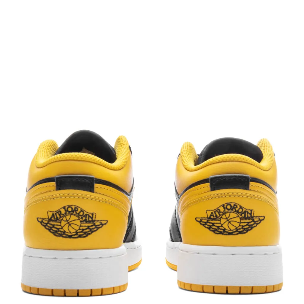 Air Jordan 1 Low (GS) - Black/Yellow Ochre/White