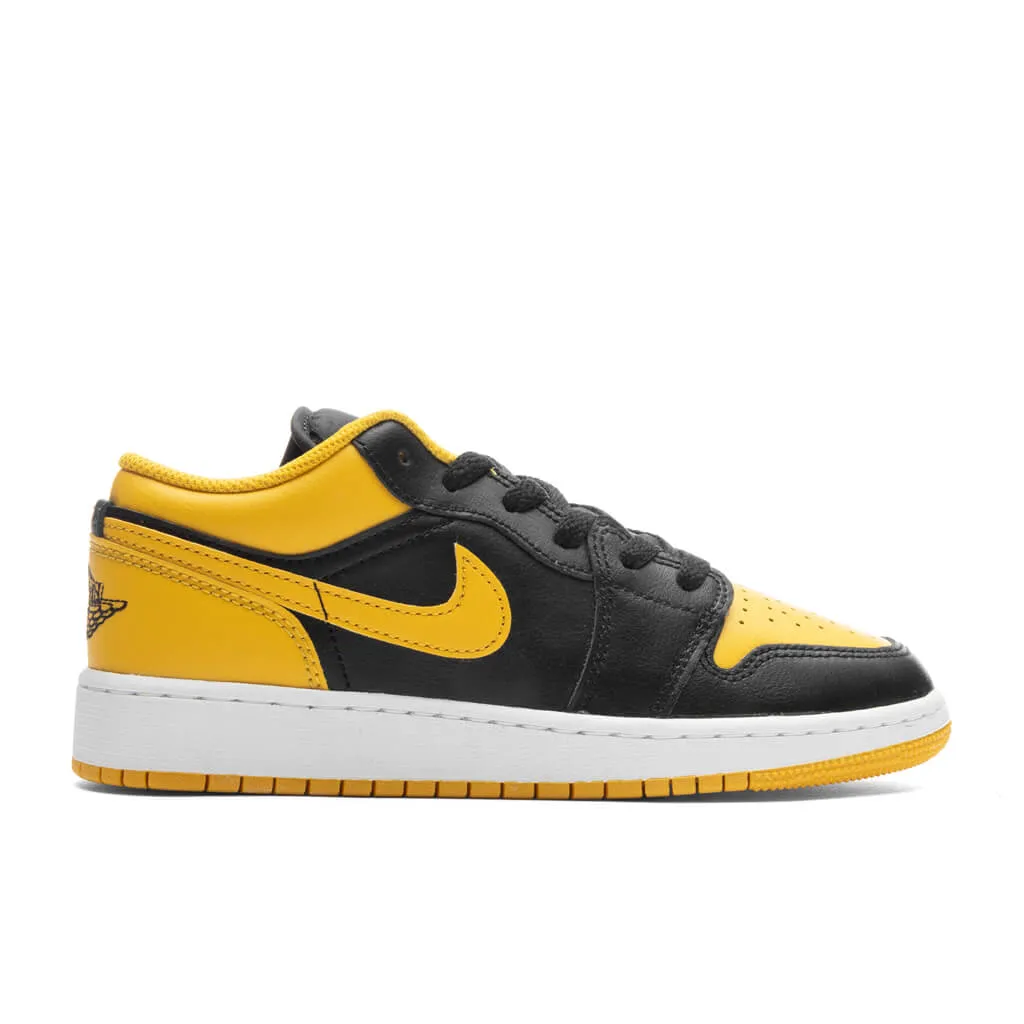 Air Jordan 1 Low (GS) - Black/Yellow Ochre/White