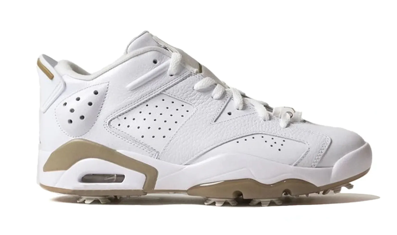 AIR JORDAN 6 LOW GOLF WHITE KHAKI