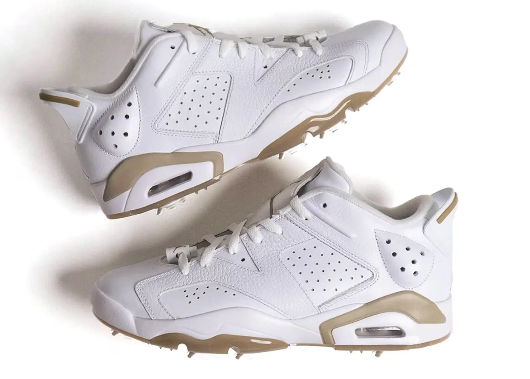 AIR JORDAN 6 LOW GOLF WHITE KHAKI