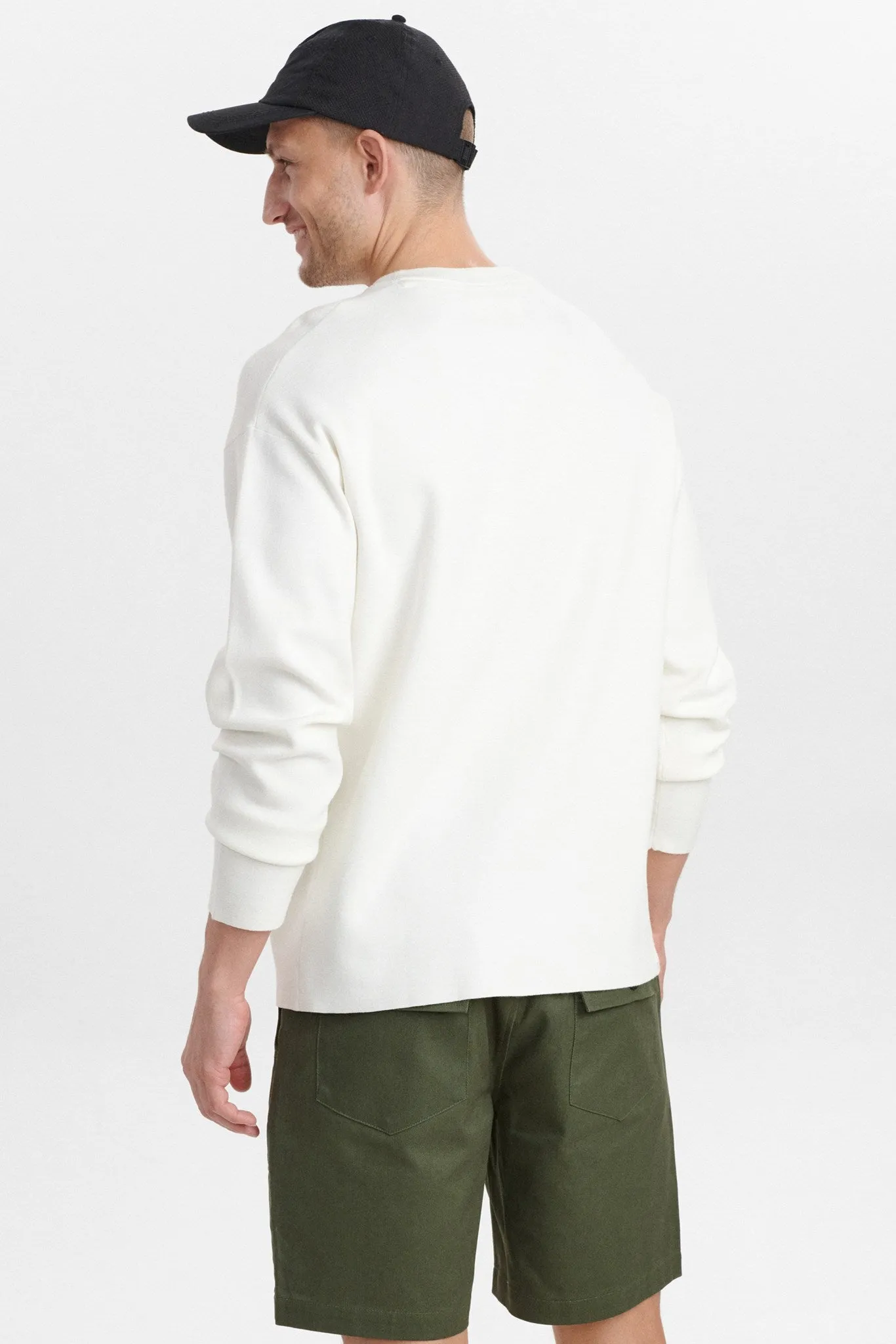 AKKARL CREW NECK KNIT - Tofu