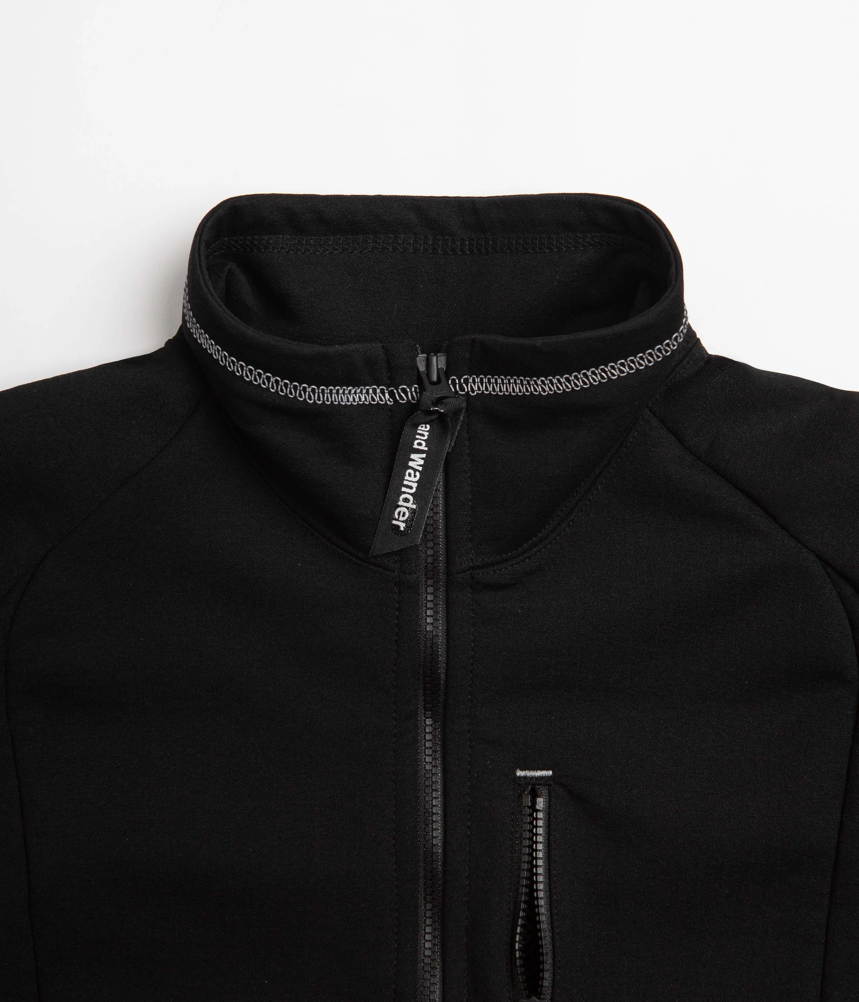 and wander Polartec Power Air Jacket - Black