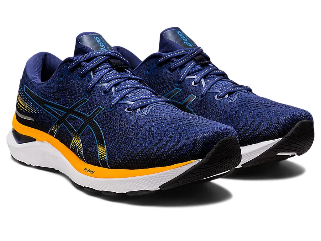 Asics Men's Gel Cumulus 24 (2E) - Deep Ocean/Amber