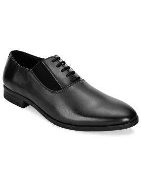 Aster Black Formal Shoes