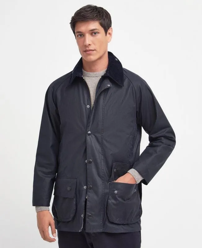 Barbour Wax Beaufort - Navy