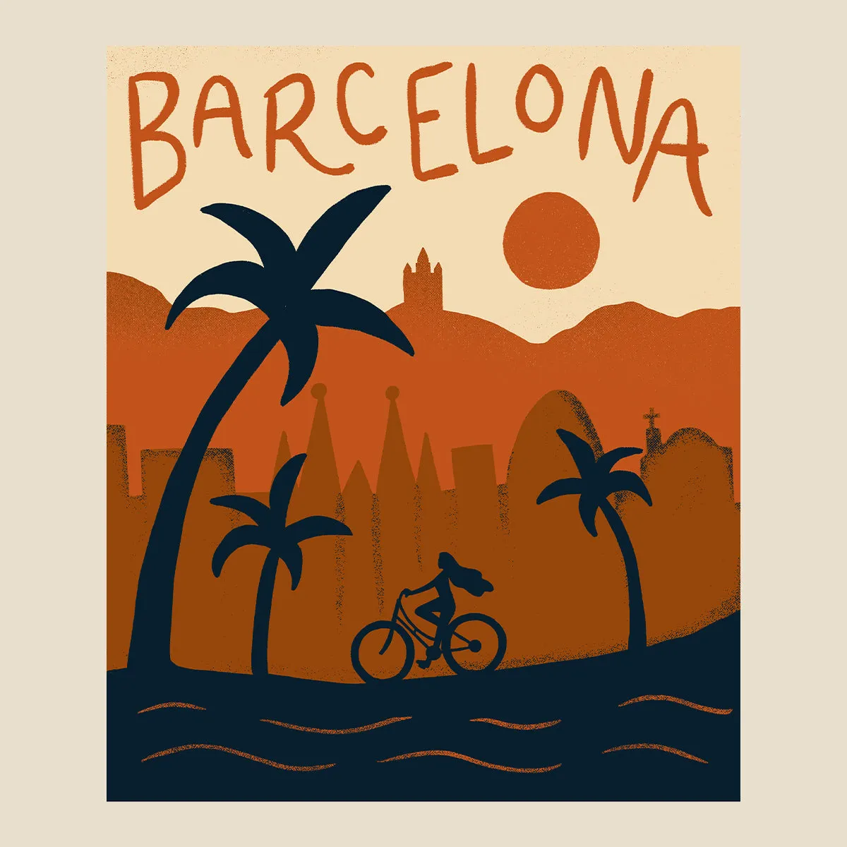 Barcelona Skyline