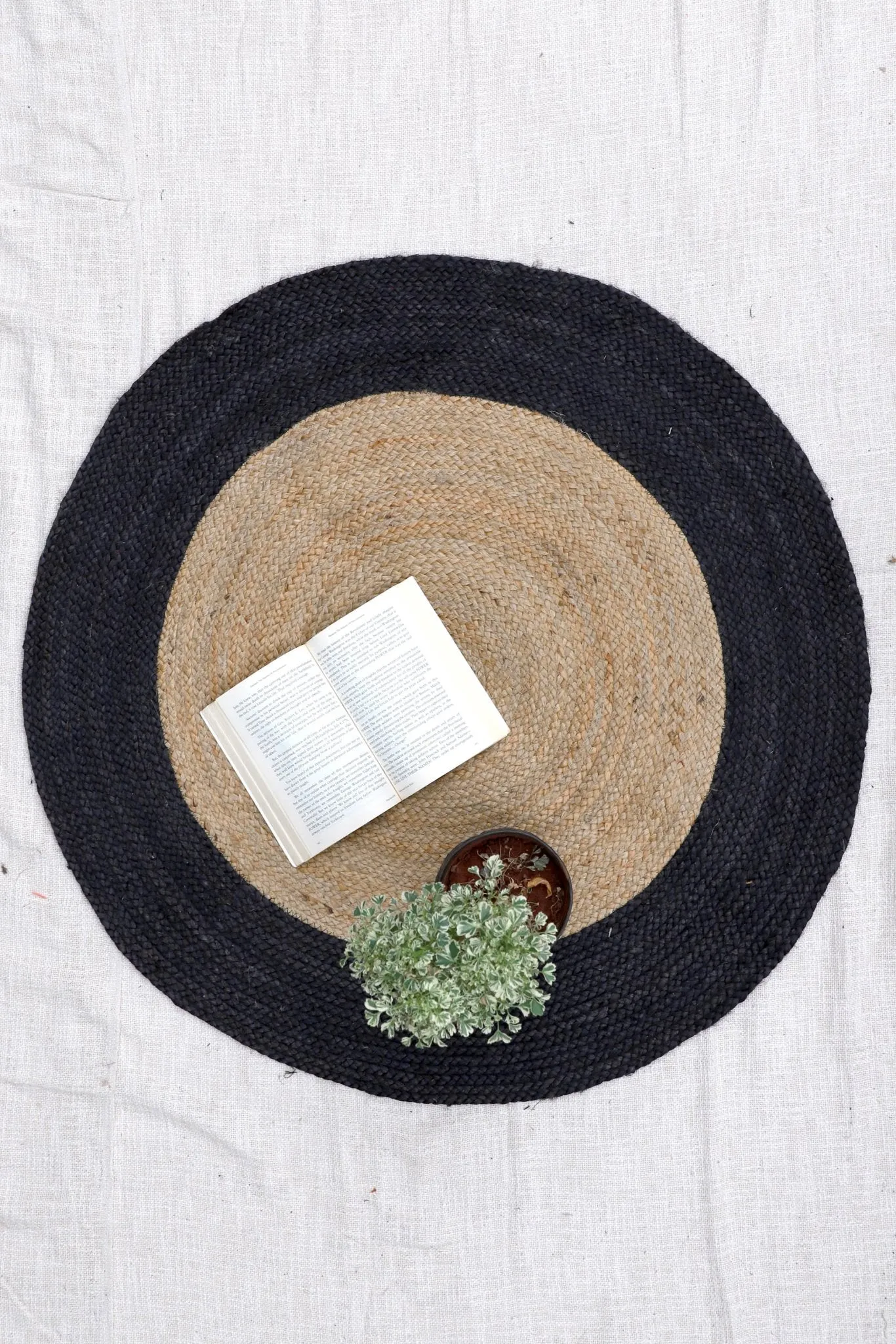 BIGGED - ROUND JUTE RUG