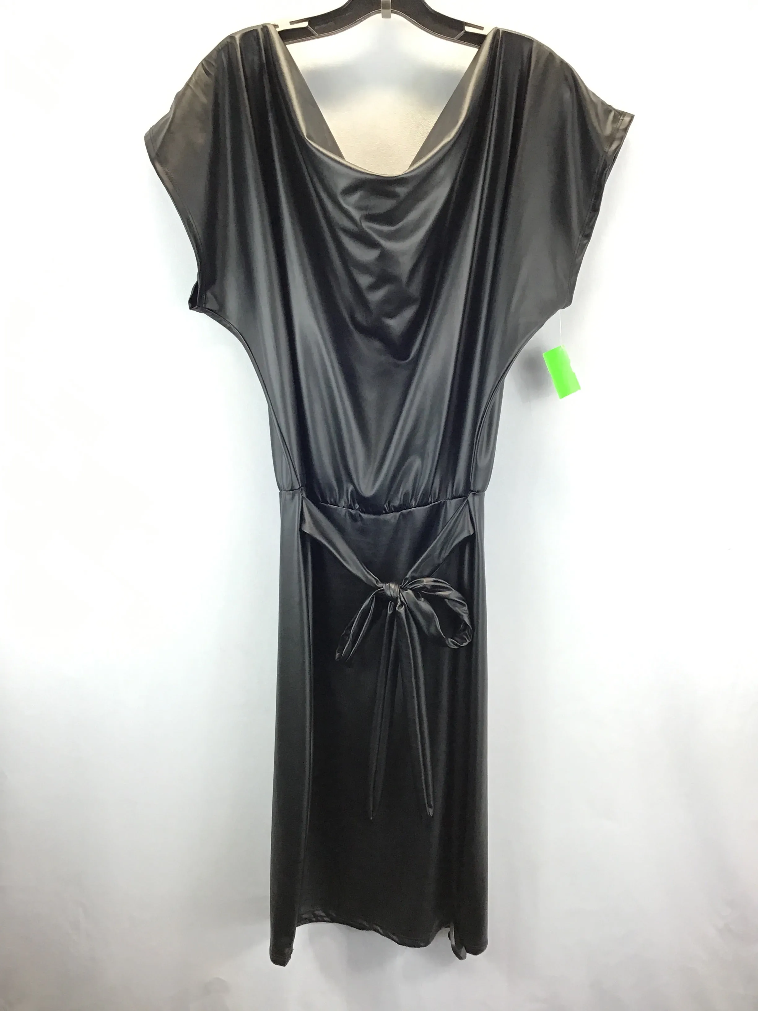 Black Dress Casual Midi Fashion Nova, Size 1x