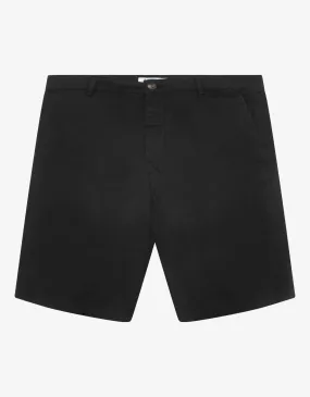 Black Logo Chino Shorts