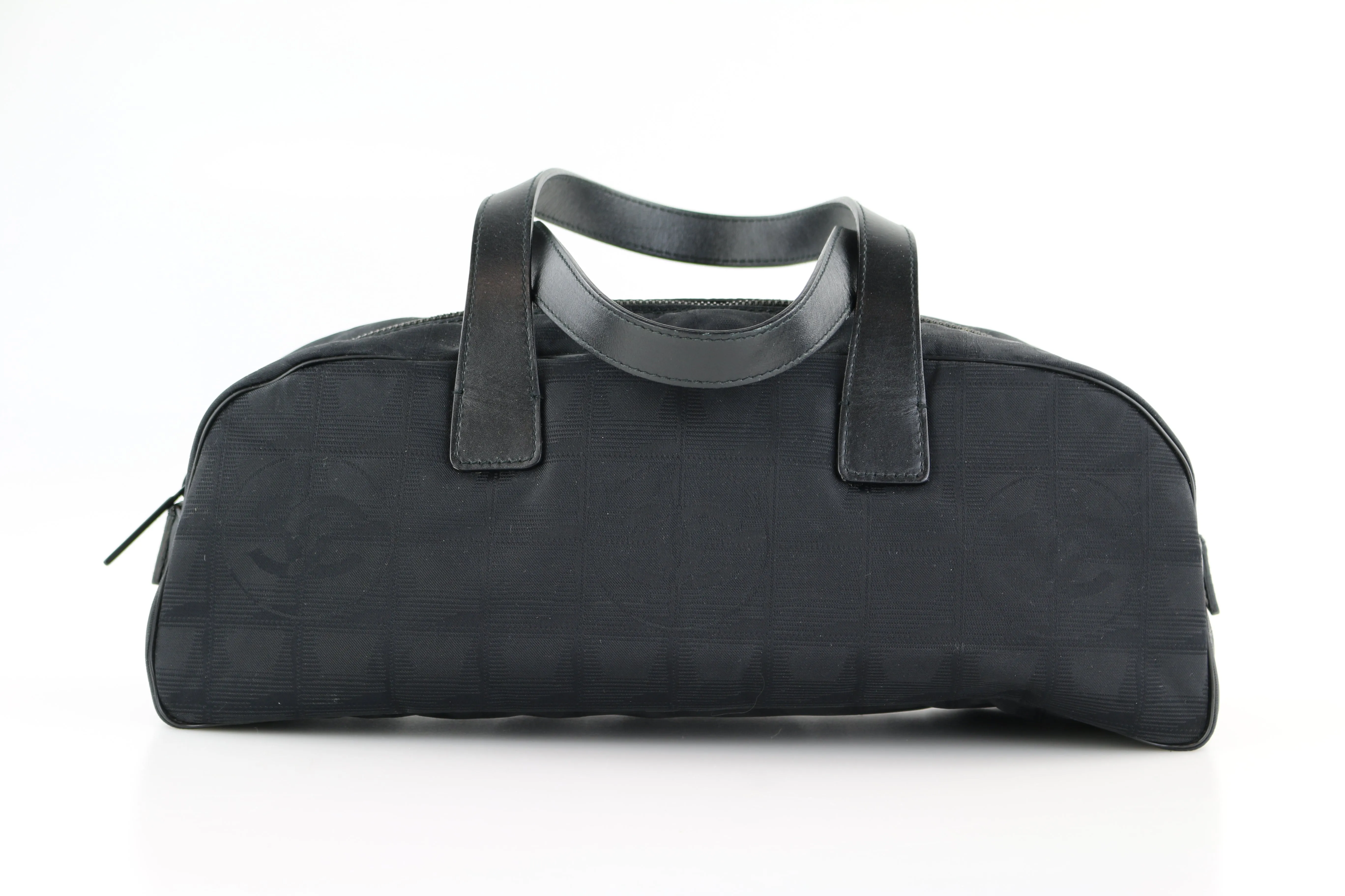 Black Nylon Travel Bowler