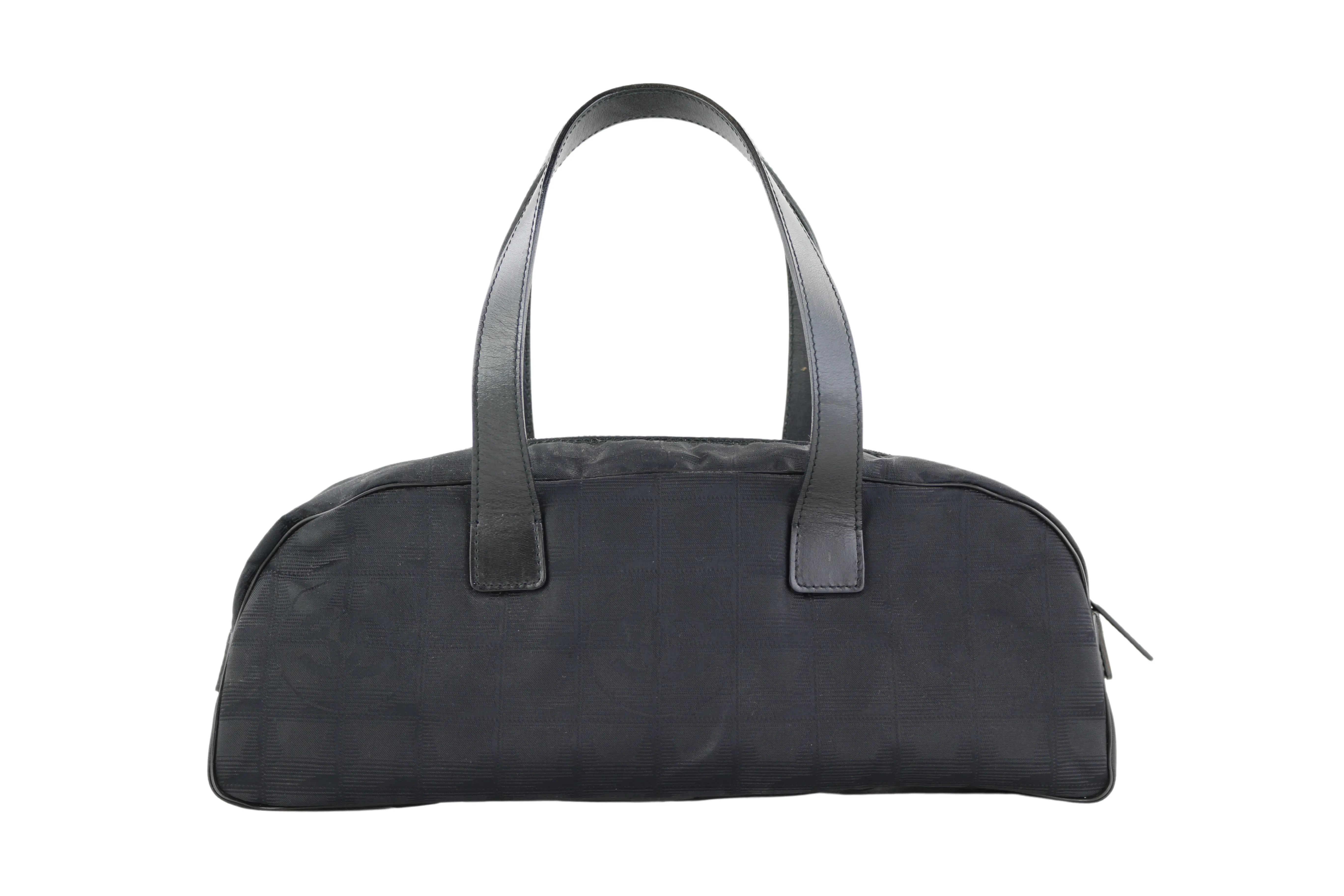 Black Nylon Travel Bowler