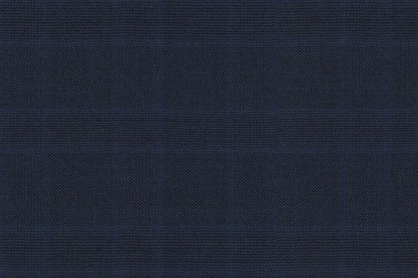 Blue Check 100% Wool (Ref-841013)