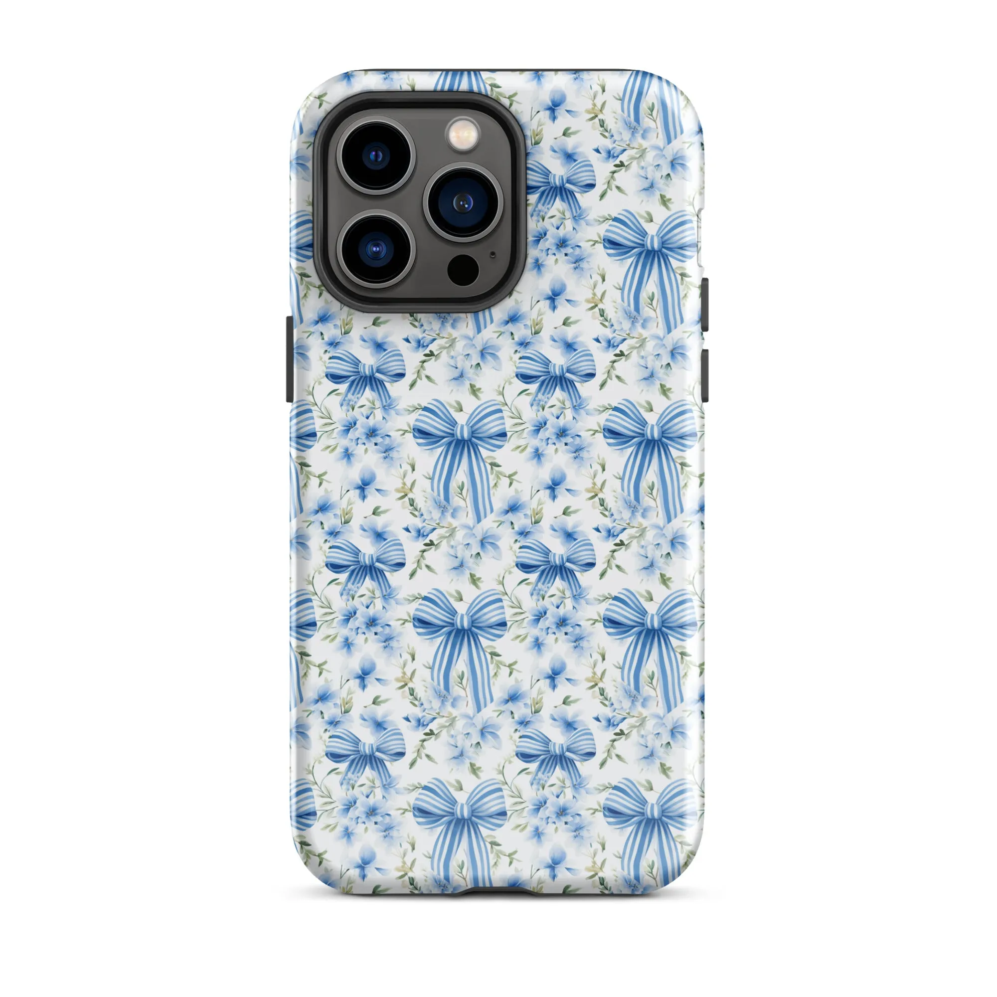 Blue Ribbon Bows Tough Case for iPhone®