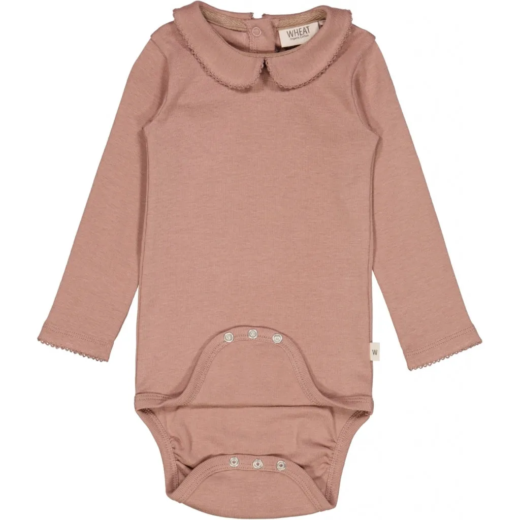 Body LS Collar - powder brown