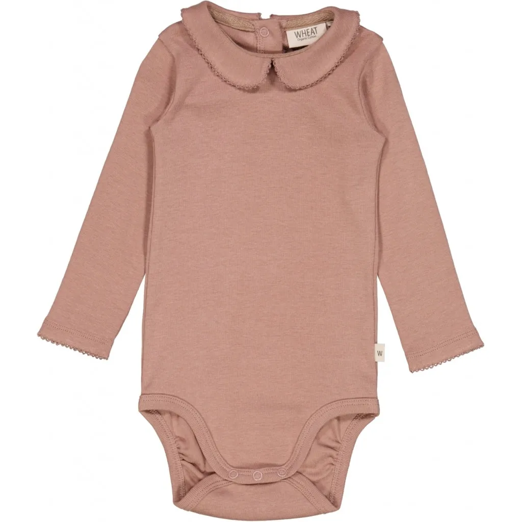 Body LS Collar - powder brown