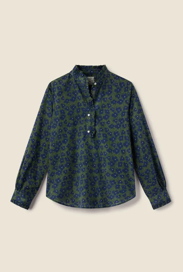 Breezy Blouse ~ Navy