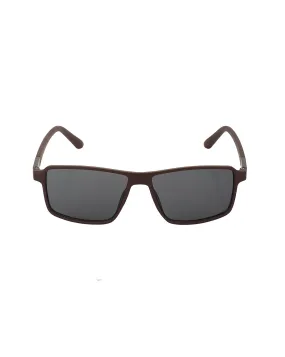 Brown Toned With Uv Protected Lens Wayfarer Sunglass For Unisex