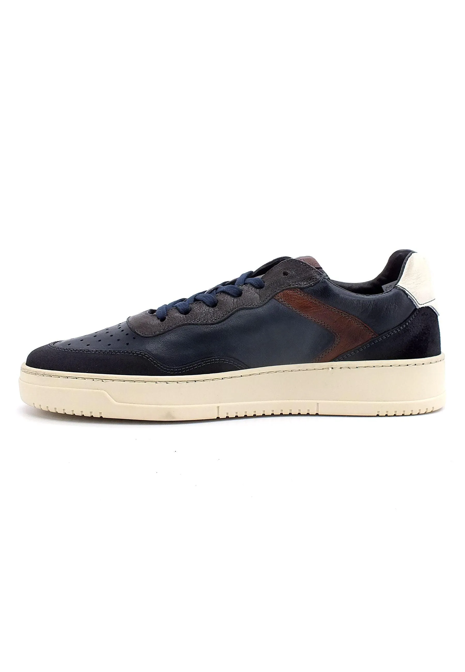 CAFENOIR Sneaker Tricolor Uomo Multi Blue PV1210