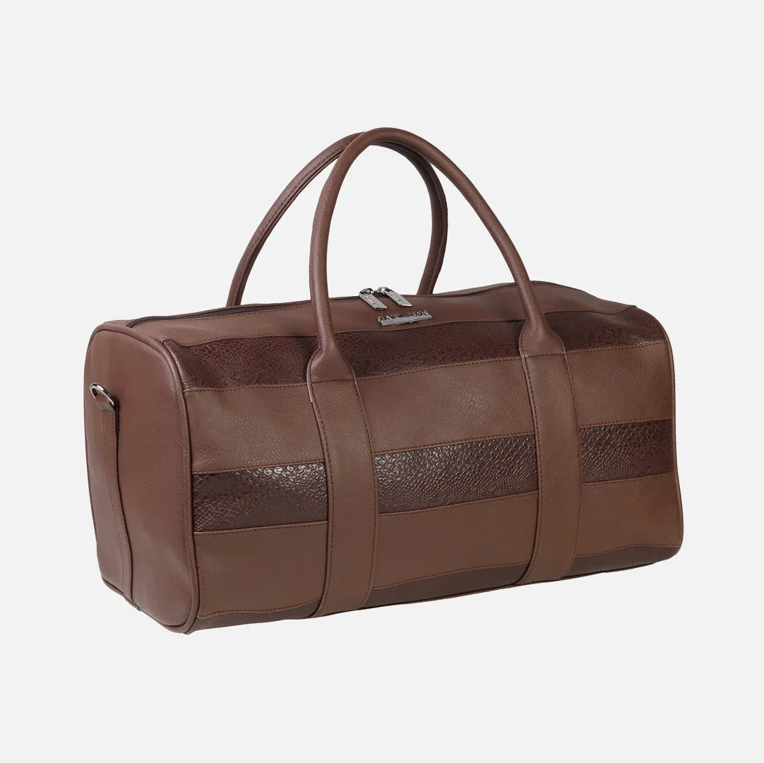 Carlton Dark Brown Duffle Bag