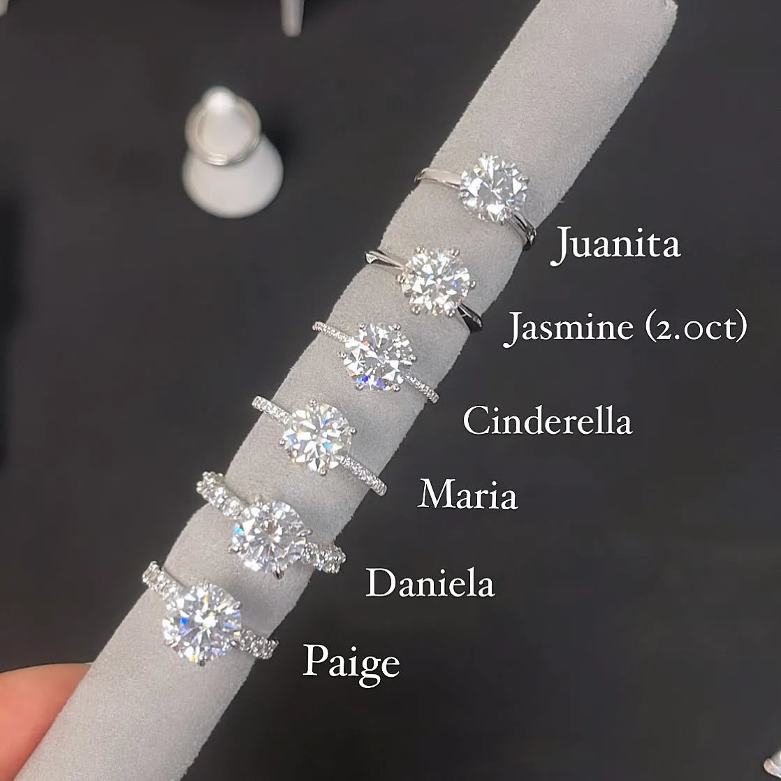 CINDERELLA CUSTOMIZABLE CZ RING