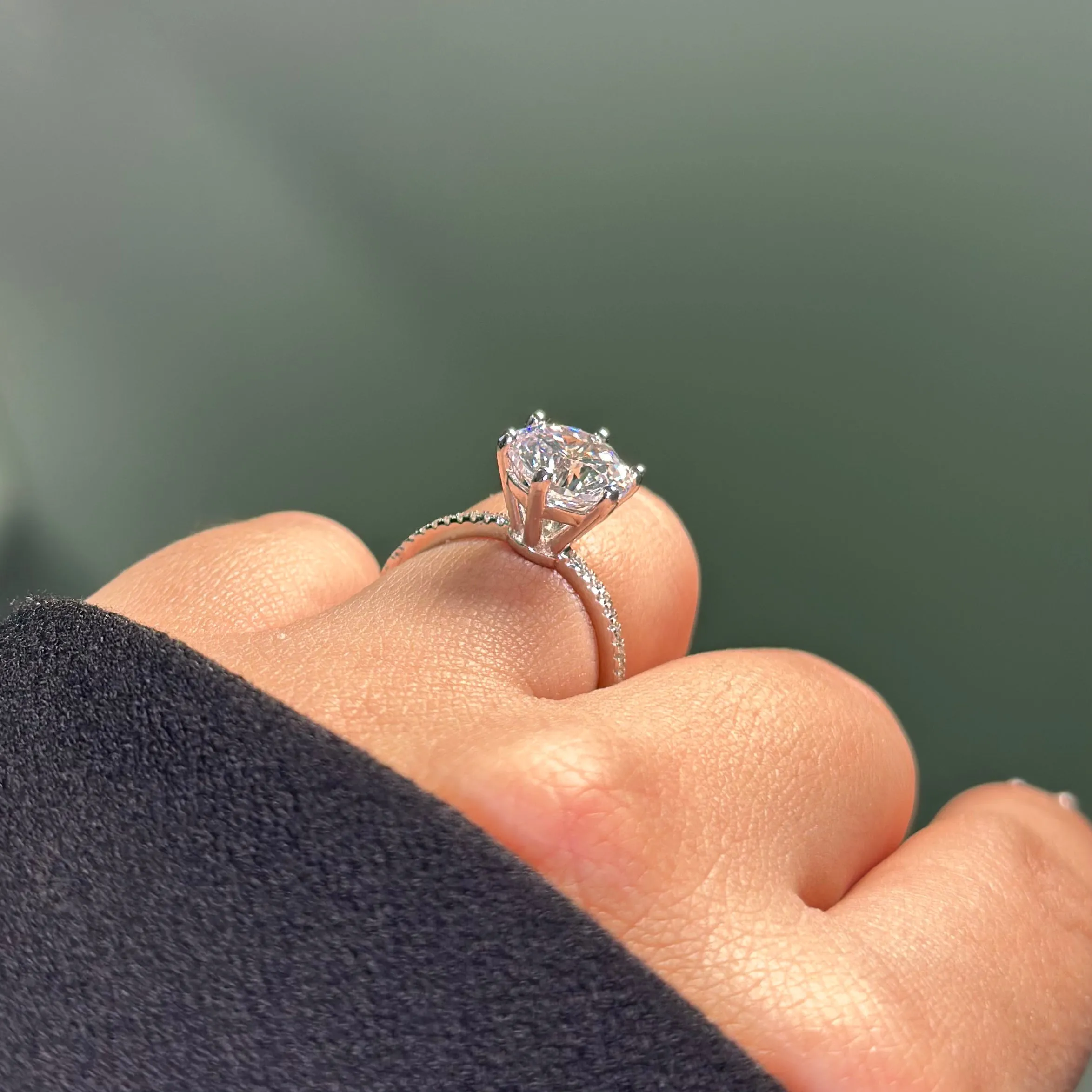 CINDERELLA CUSTOMIZABLE CZ RING