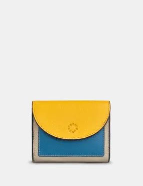 Coastal Colour Block Haworth Flap Over Purse