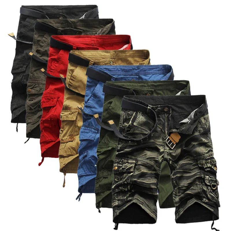 Cool Camouflage Summer Cotton Men Shorts