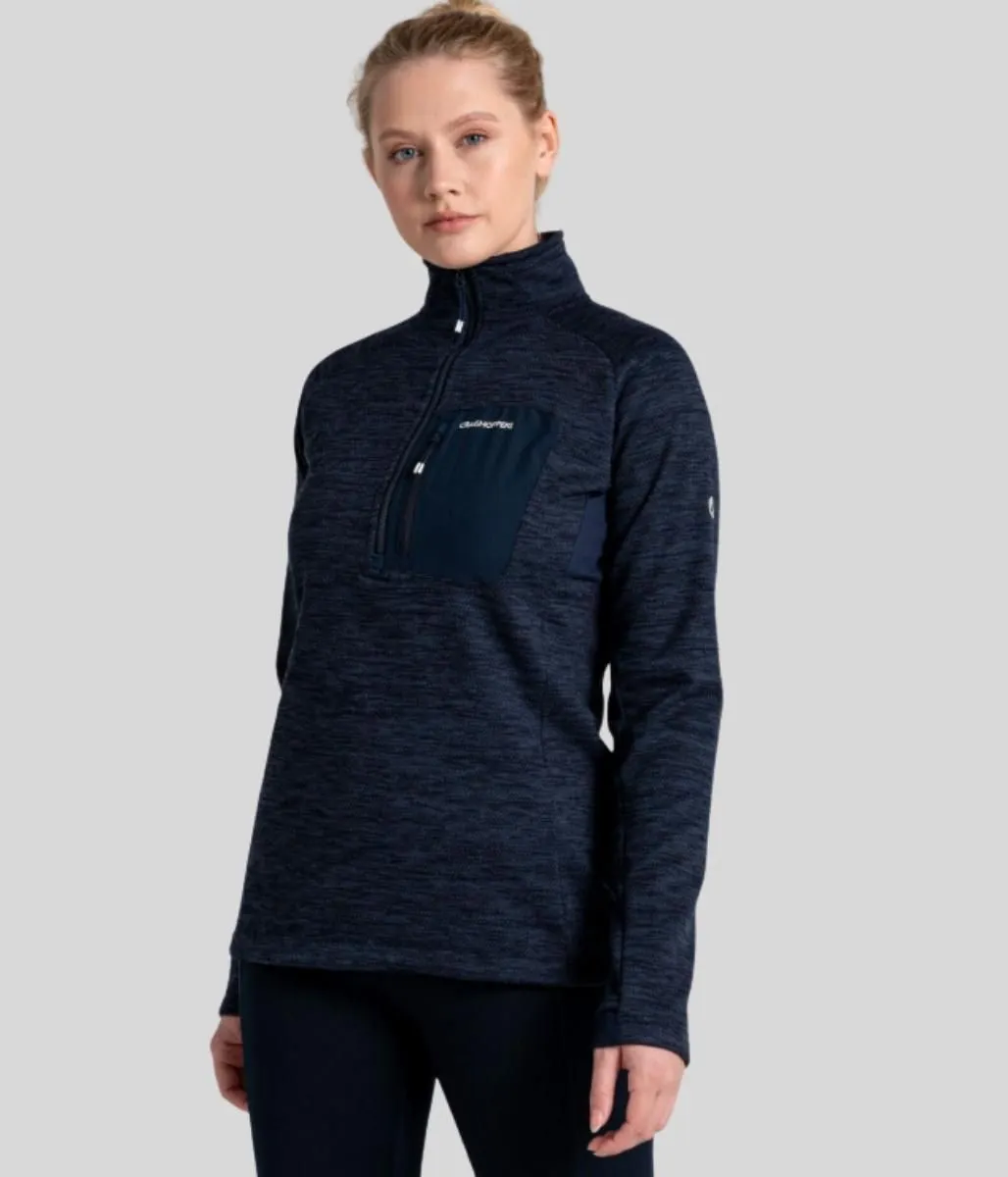 Craghoppers Navy Trina Half Zip Fleece