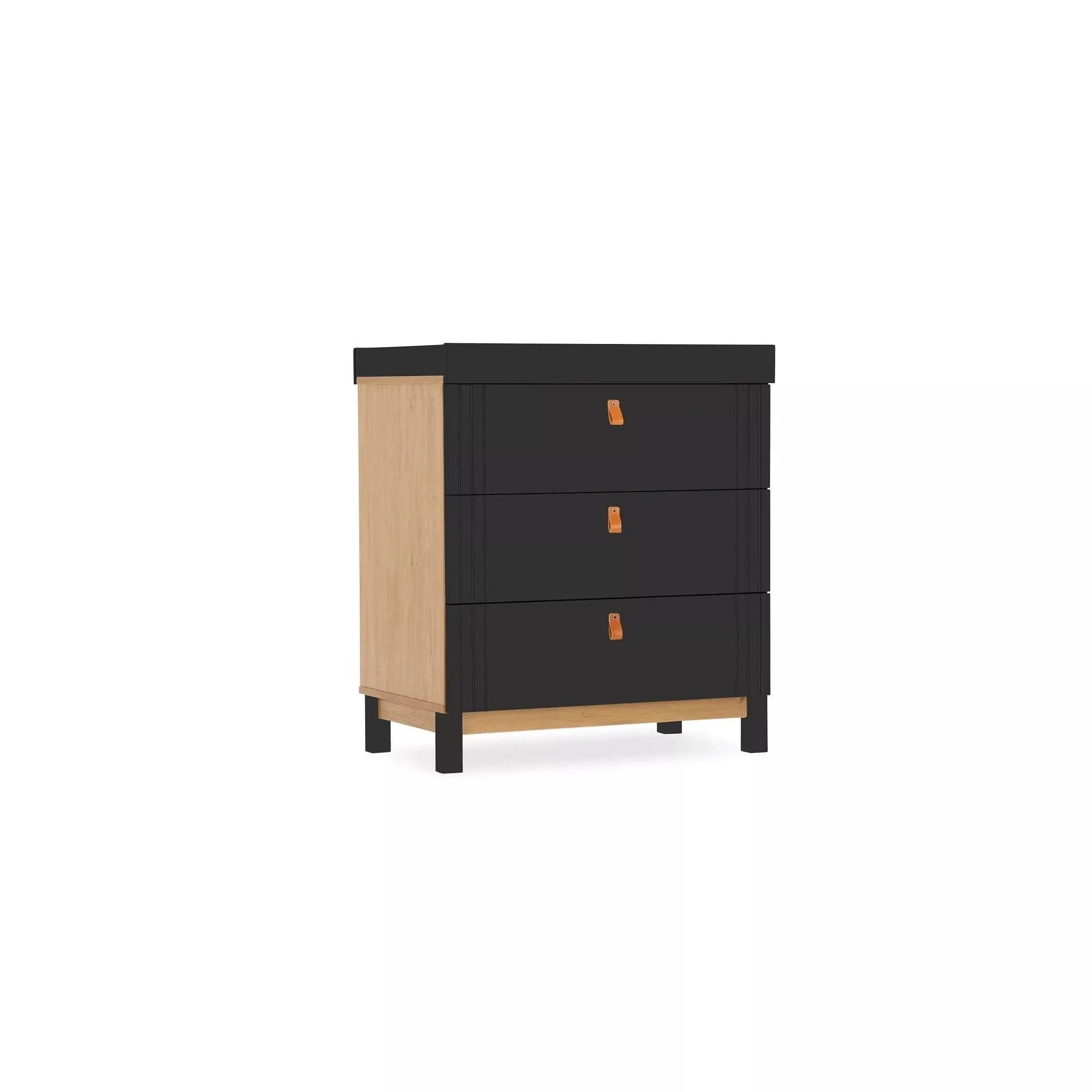 Cuddleco Rafi Dresser Changer - Oak/Black