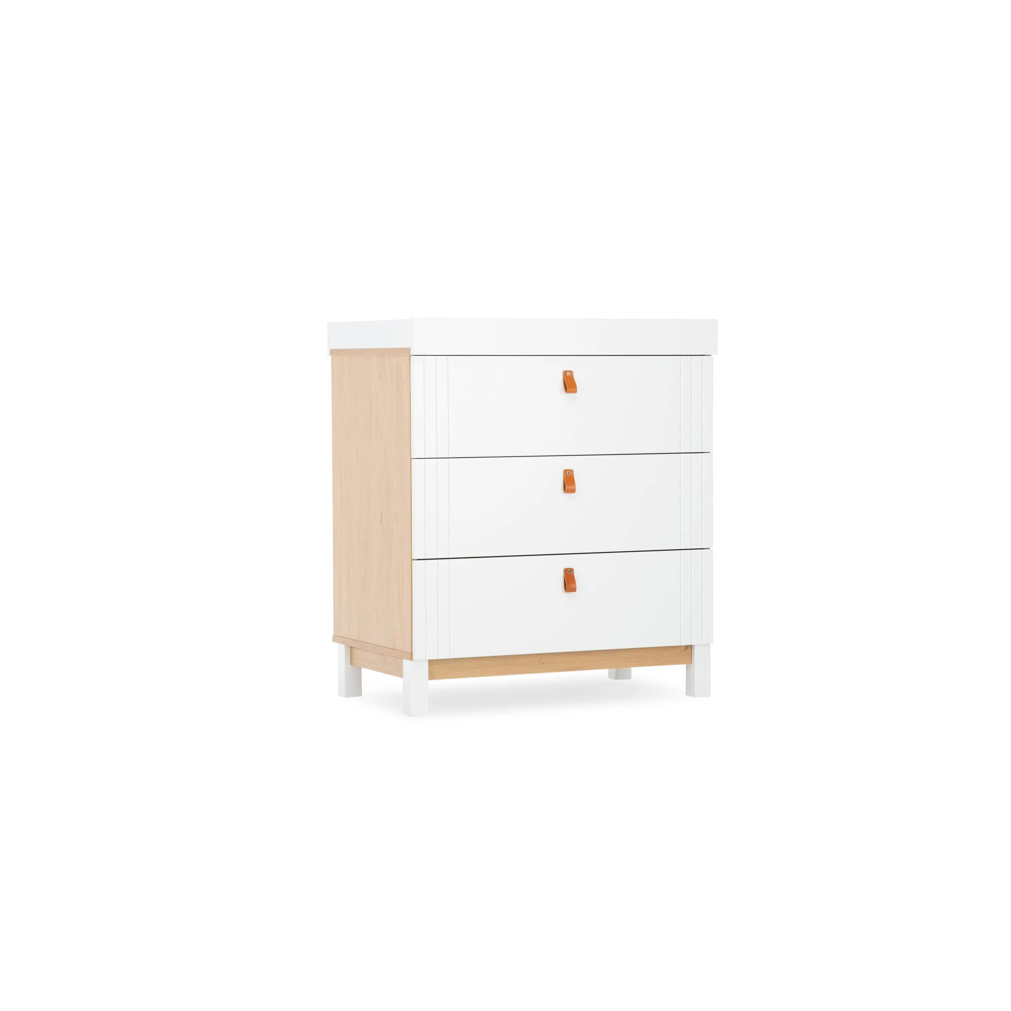 Cuddleco Rafi Dresser Changer - Oak/White