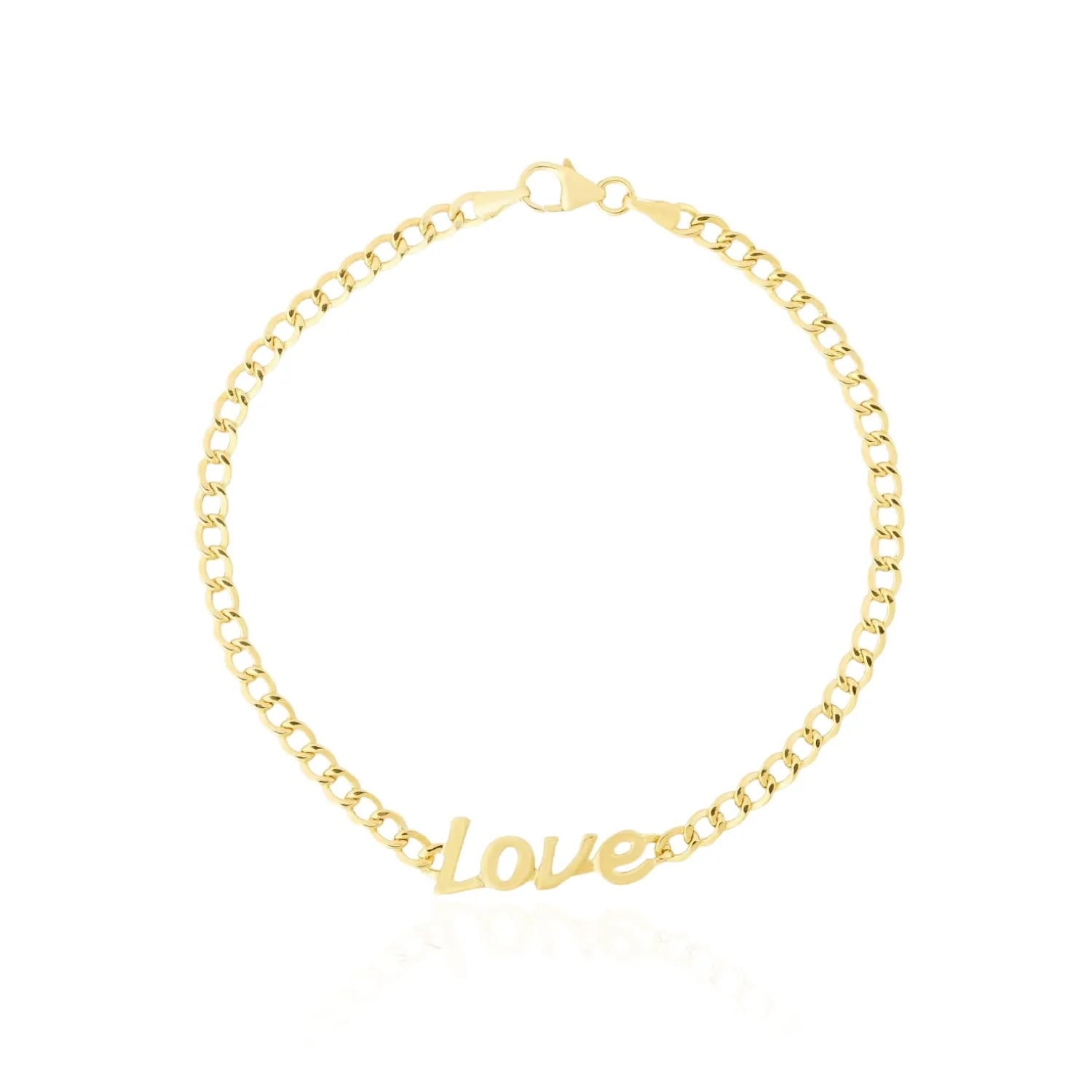 Curb Love Bracelet