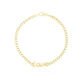 Curb Love Bracelet