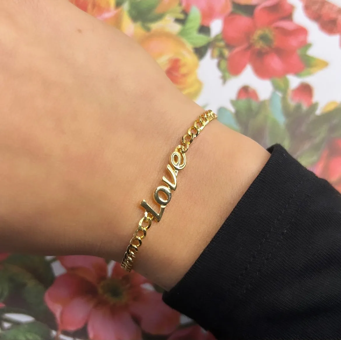 Curb Love Bracelet