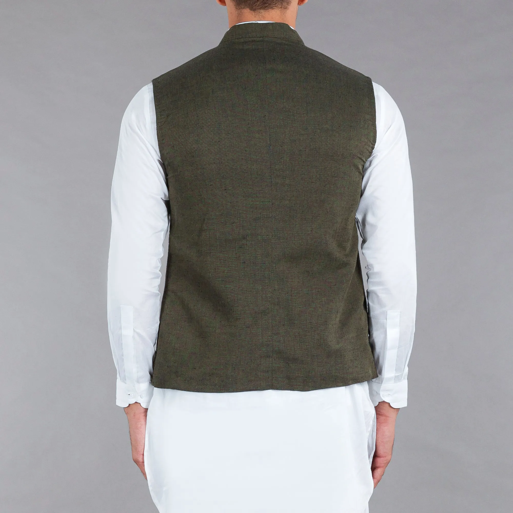 Dark Green Waistcoat