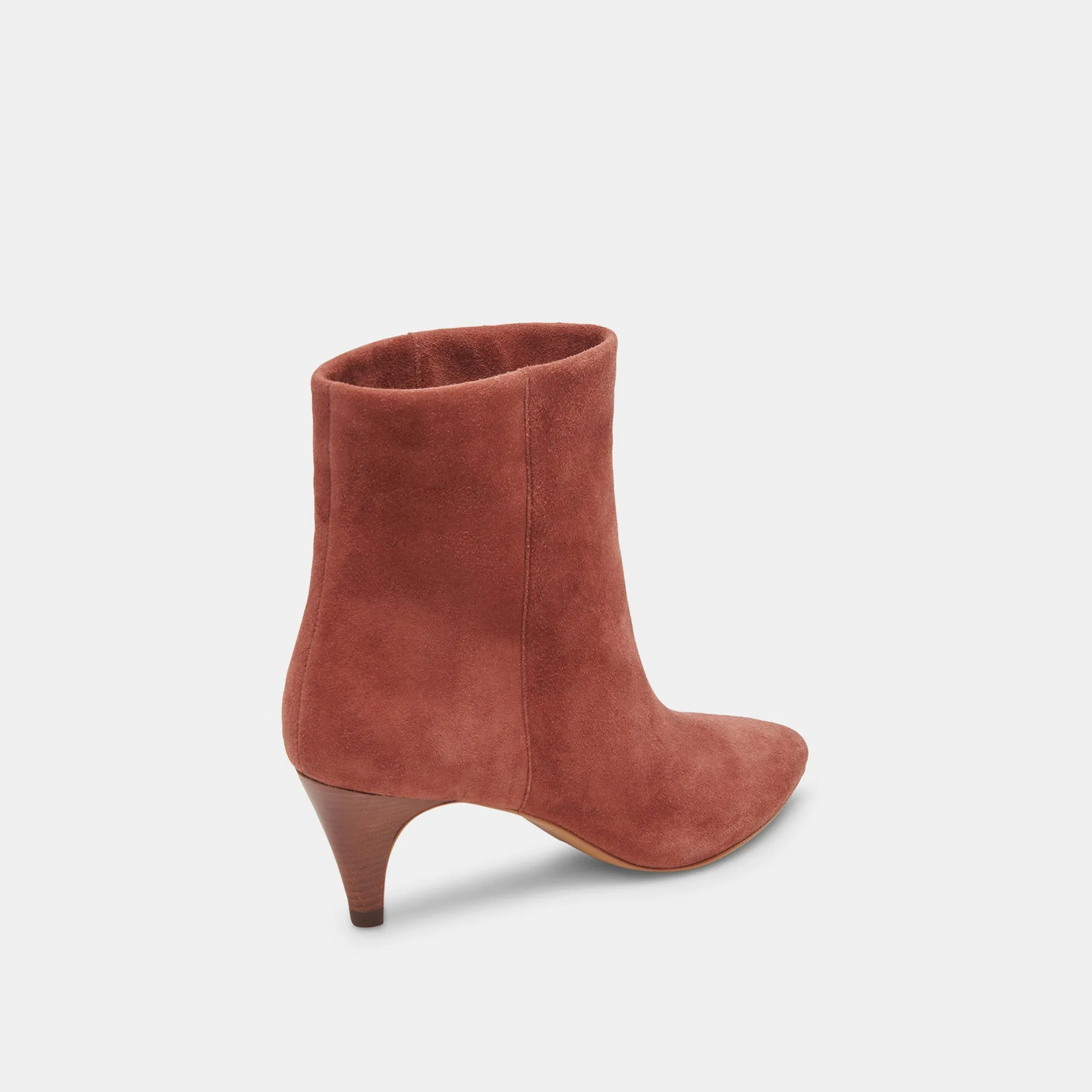 DEE BOOTIES CINNAMON SUEDE