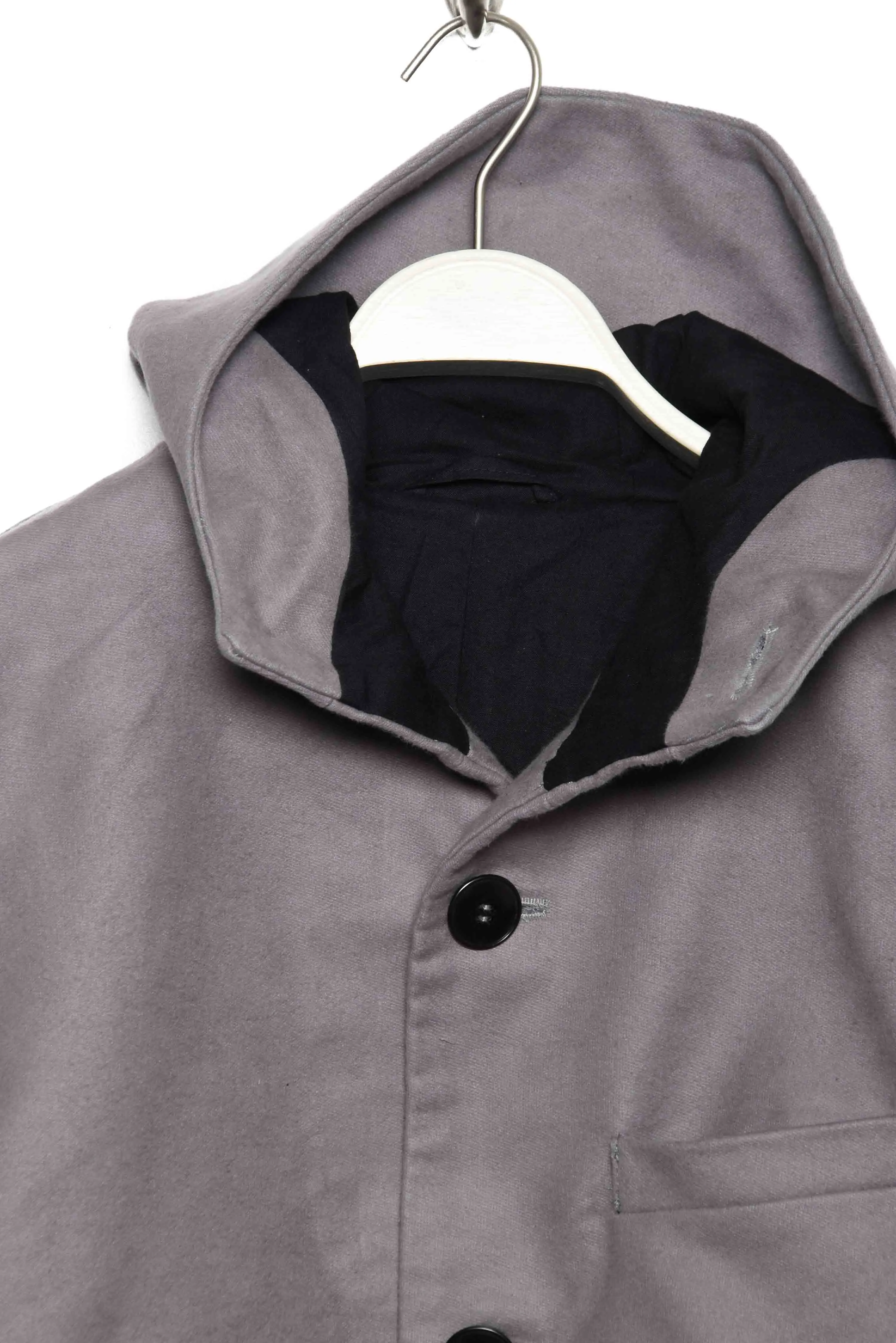 Deutschleder Hoody Coat DTL 14 grey 95