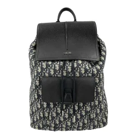 DIOR - Motion Backpack Oblique Jacquard Grained Calfskin Leather