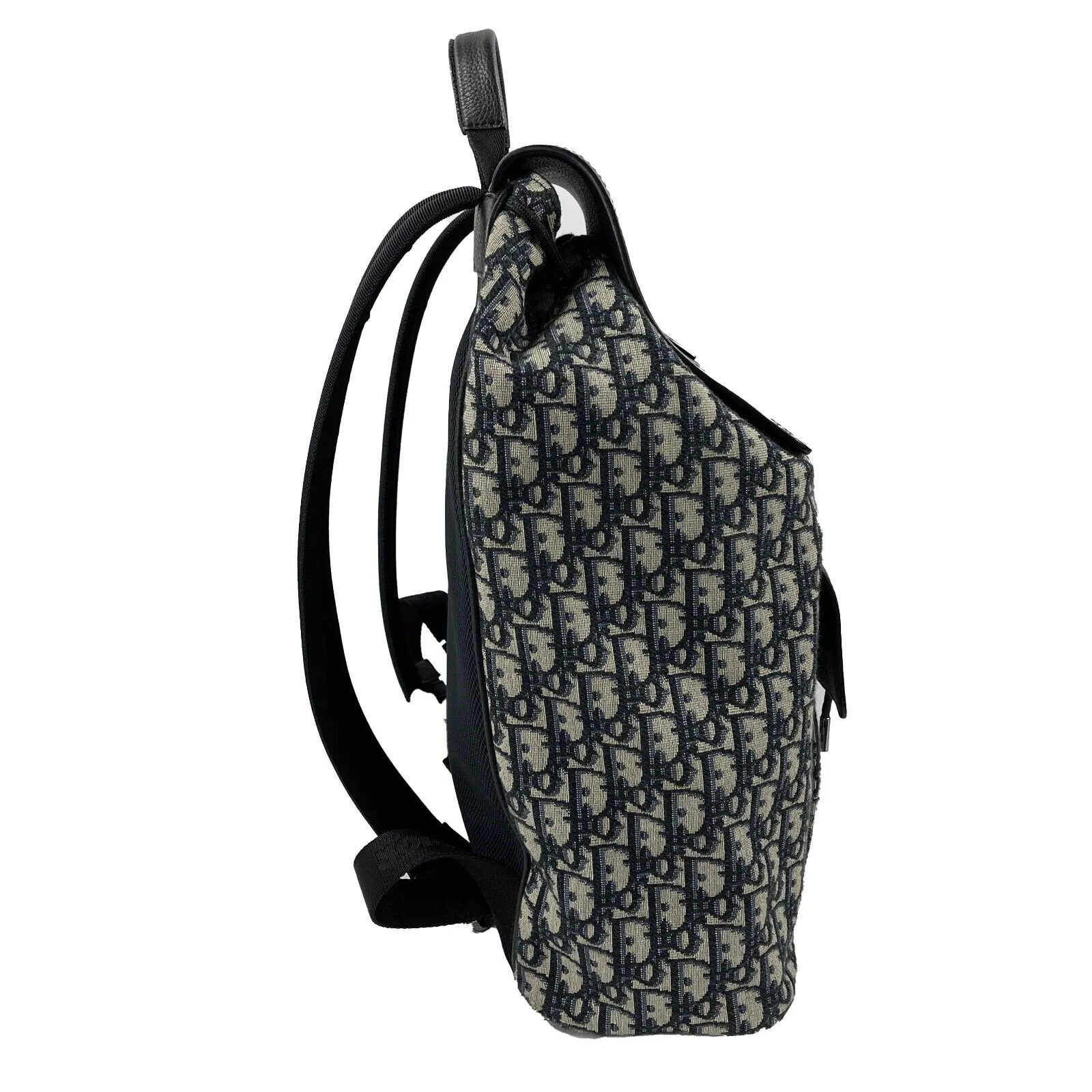 DIOR - Motion Backpack Oblique Jacquard Grained Calfskin Leather