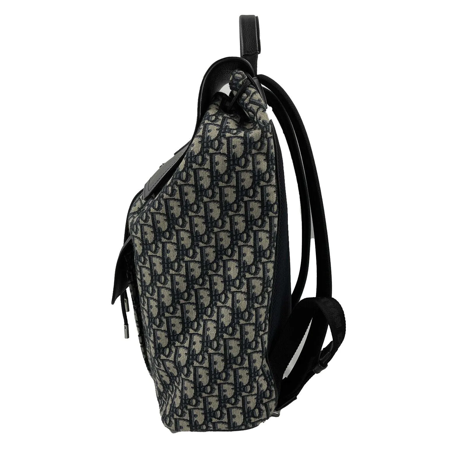 DIOR - Motion Backpack Oblique Jacquard Grained Calfskin Leather