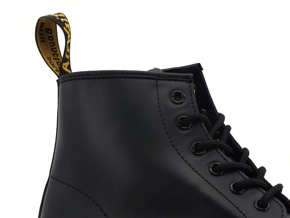 DR. MARTENS 101 Anfibio 6 Fori Smooth Black 101-24255001